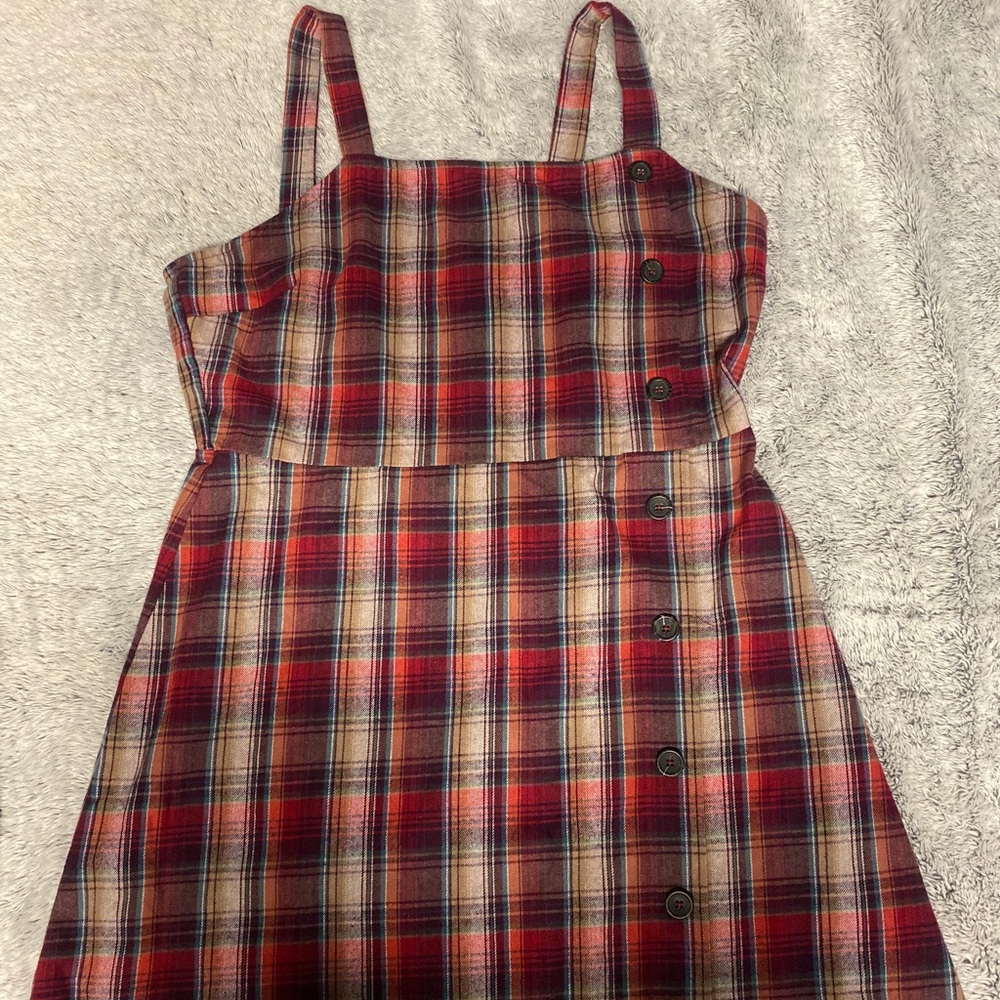 • Cute Plaid Dress 🌾